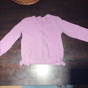 Janie and Jack lavender sweater